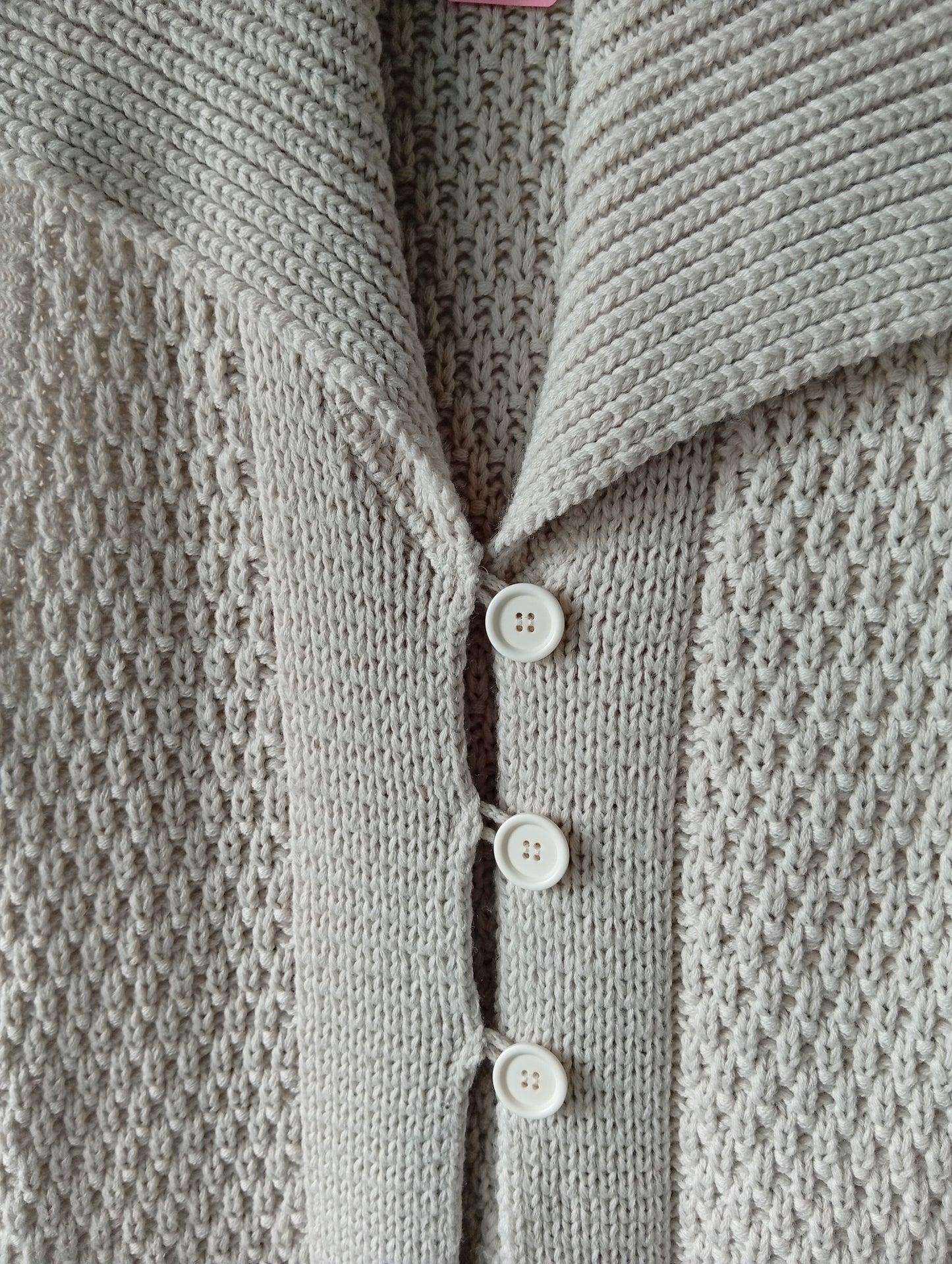 Veste sans manche Ange - Taille 38/40 - Beige. E002