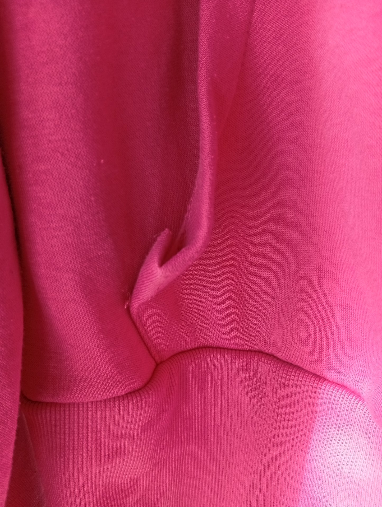 Veste à capuche Bershka taille M rose. E0022