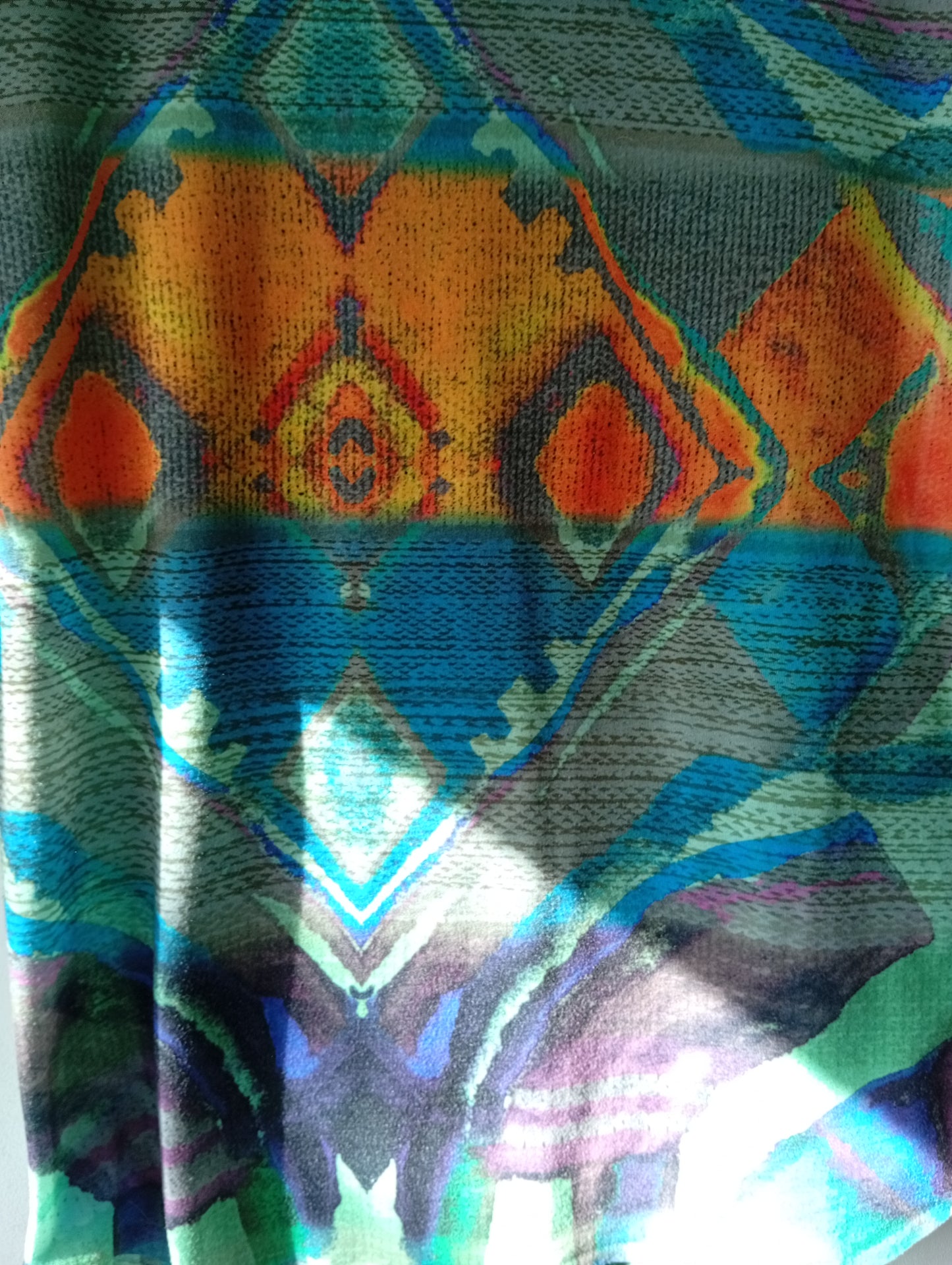 T-shirt femme Zara collection motif original. E0029