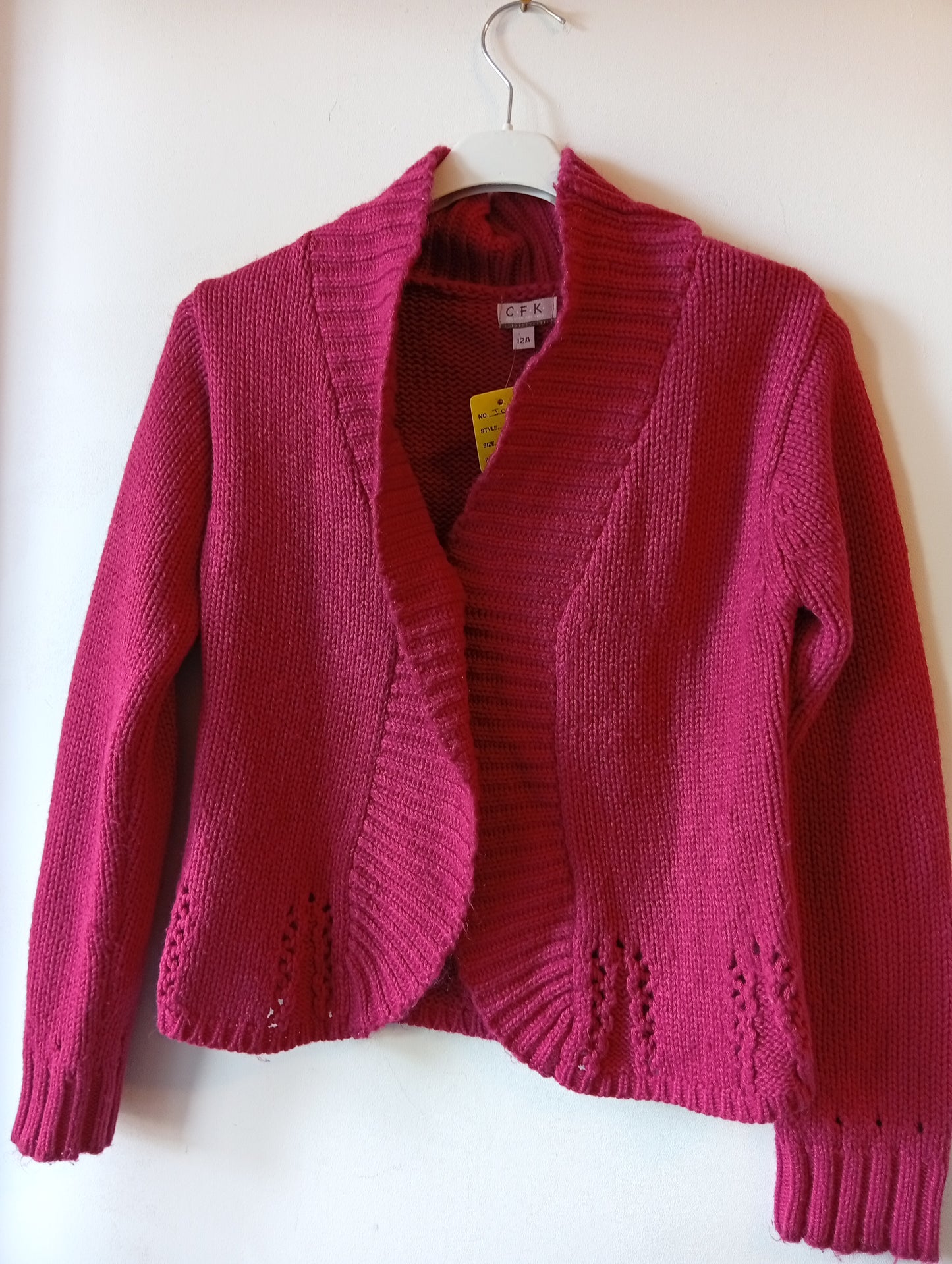 Cardigan CFK Fille 12 ans Bon État. I009