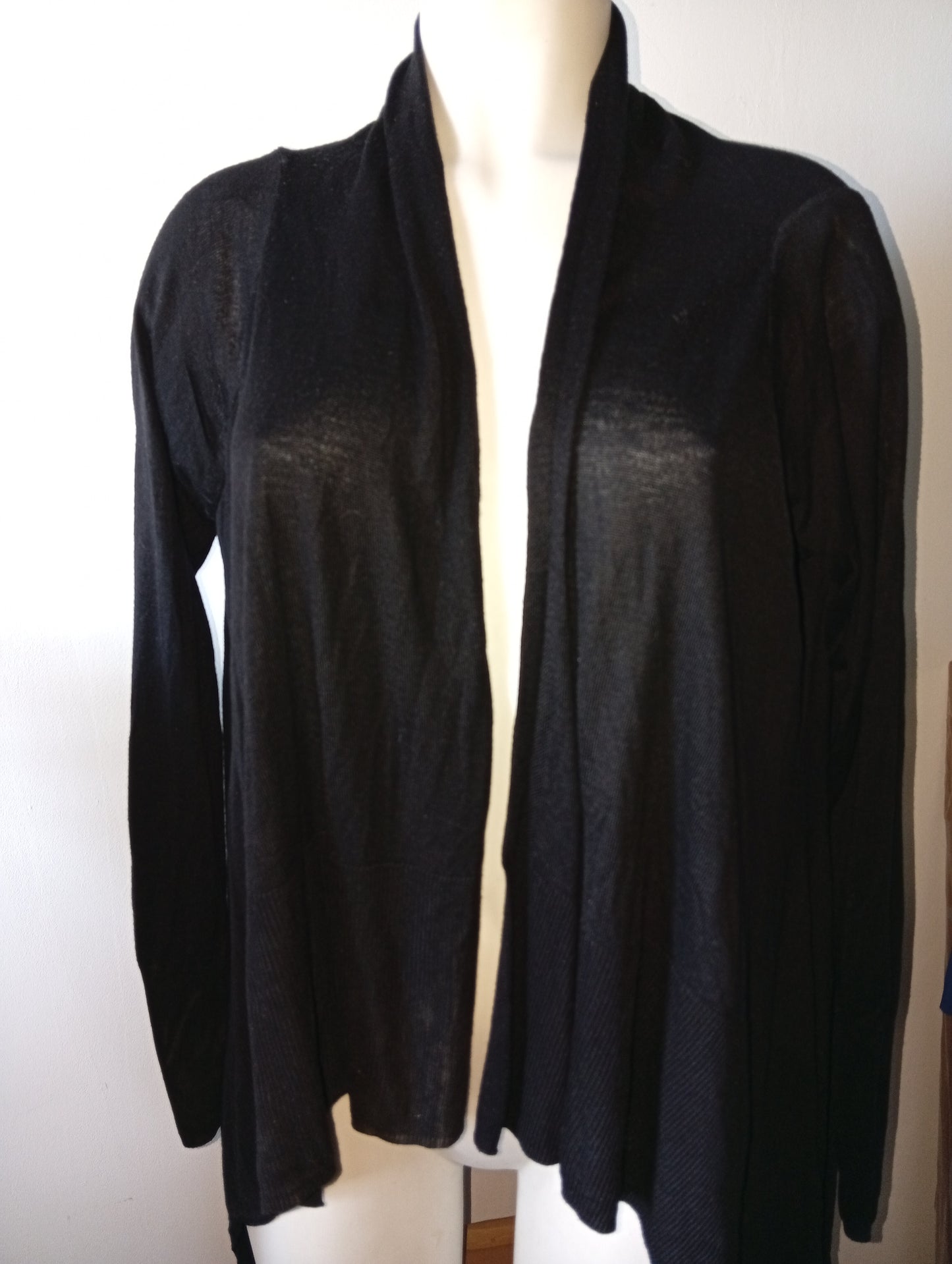 Cardigan H&M noir - Taille M - Manches longues L0023