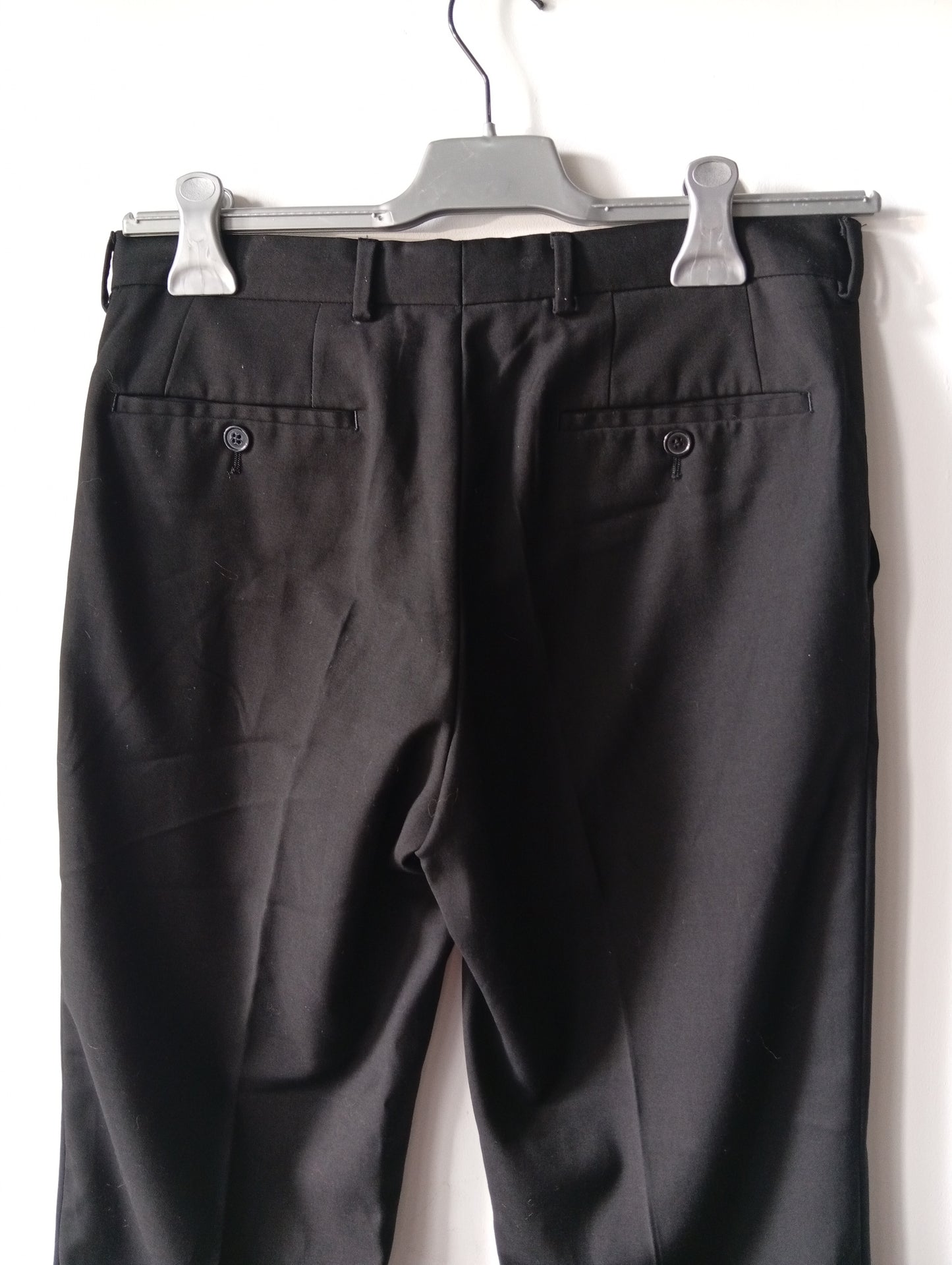 Pantalon toile Jules - Taille 40 - Noir. F0012