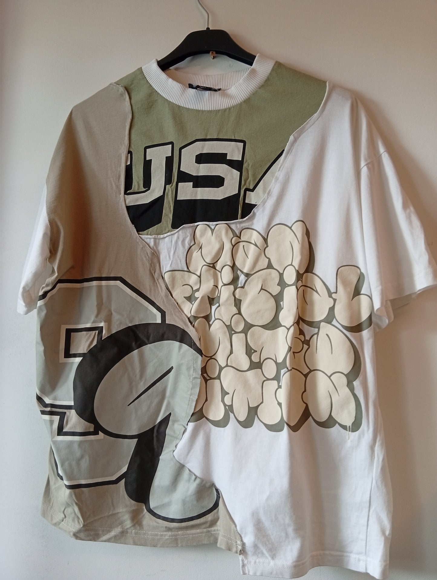 T-shirt homme Bowman motif graffiti - Taille S. I0031
