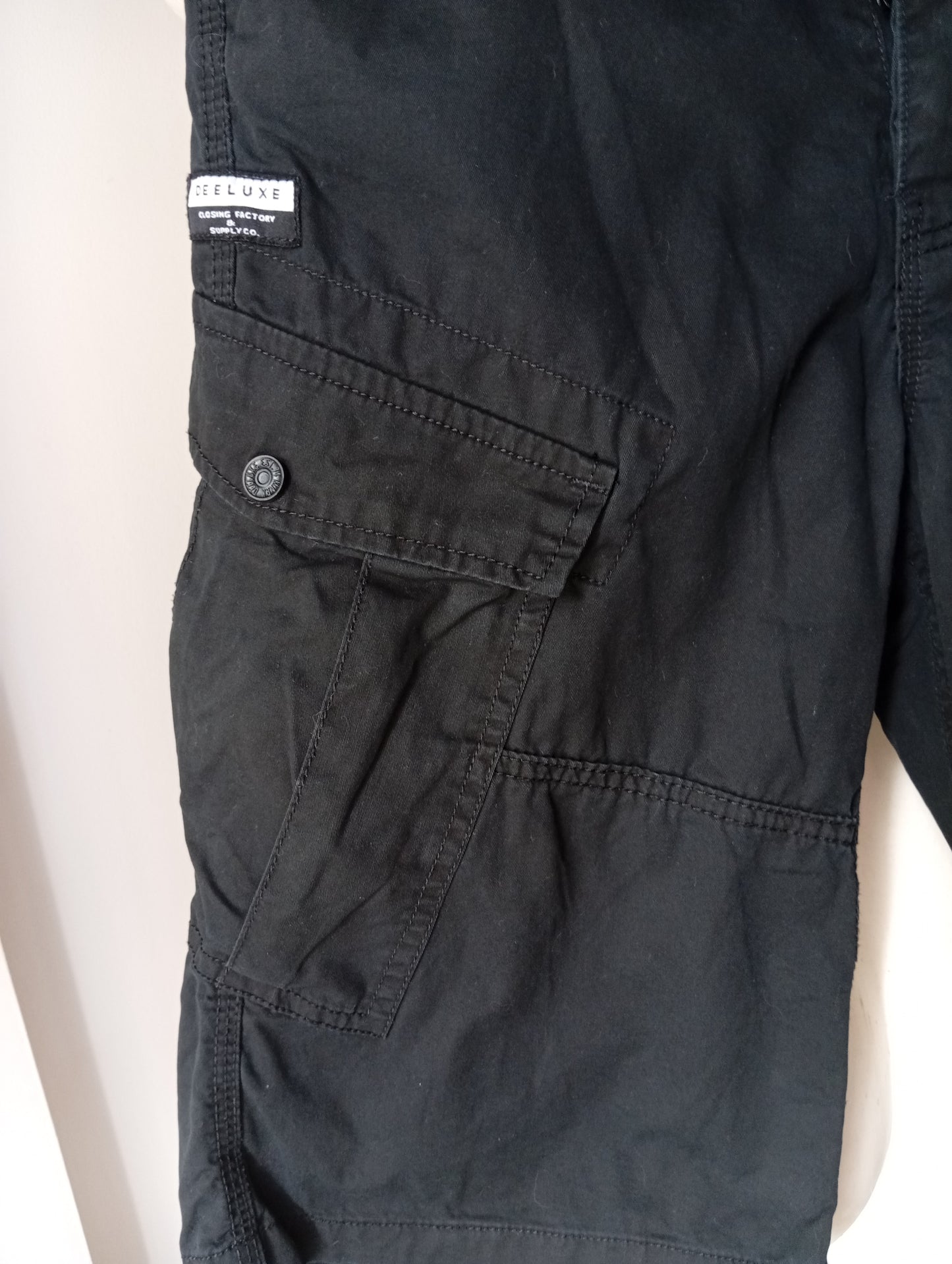 Bermuda Homme Deeluxe & Co - Noir - Taille 38. C0011