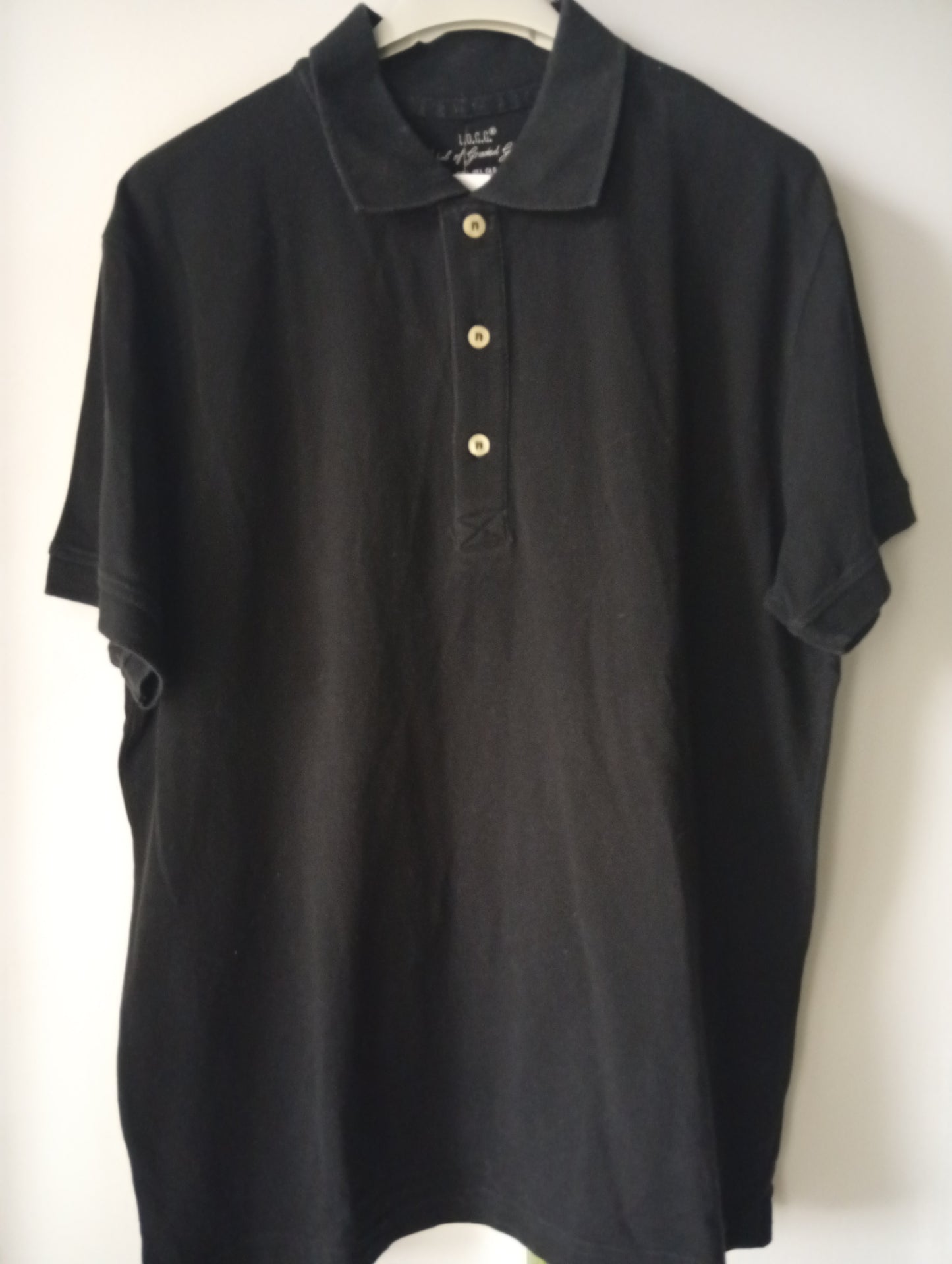 Polo homme manches courtes H&M noir B0035
