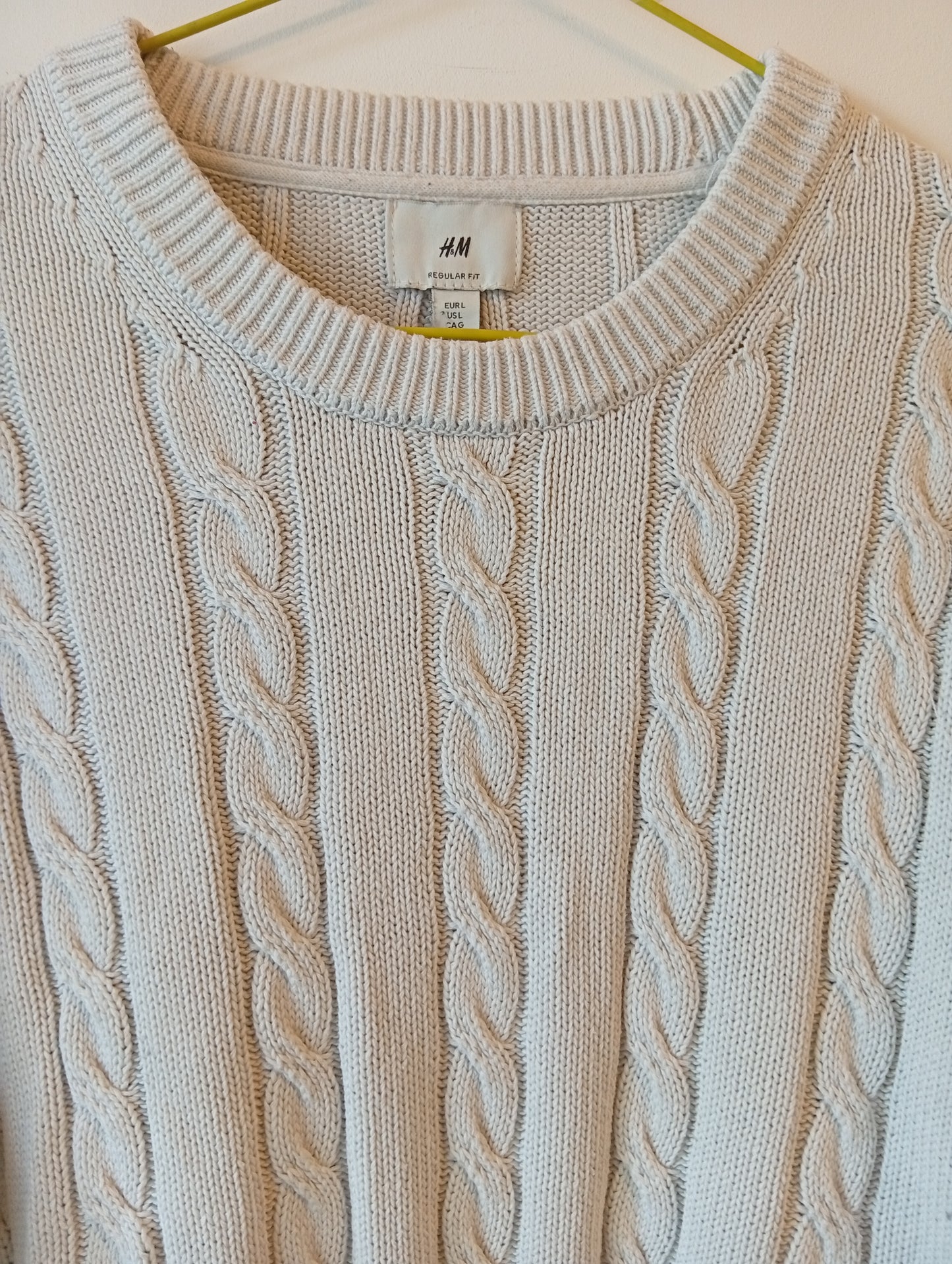 Pull H&M col rond taille L. G009
