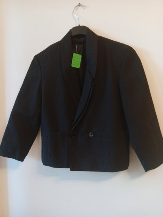 Veste costume garçon 8 ans noire. J 0024