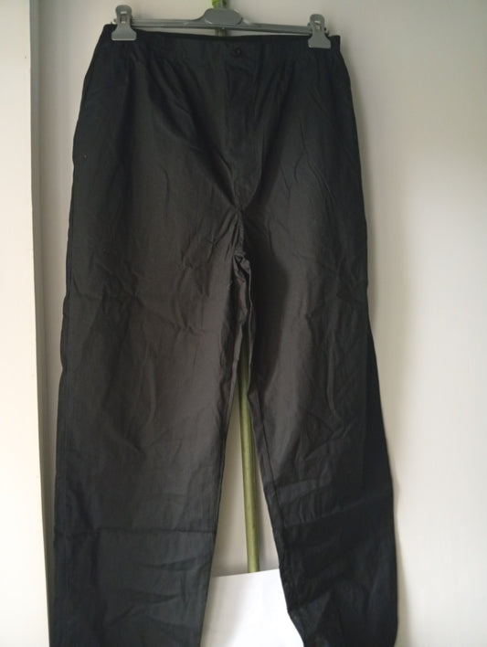 Pantalon toile femme Mariner noir taille 5 taille élastique. B006