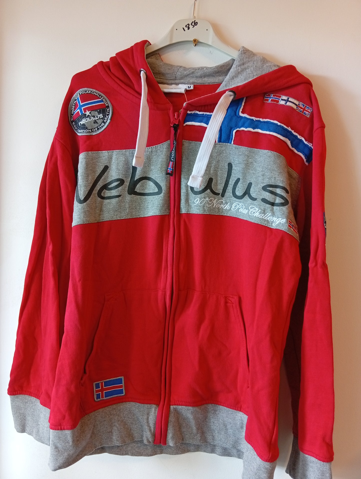 Veste à capuche style sweat Nebulus taille M I0024