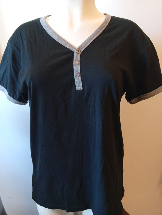 T-shirt FSBN Basic Noir Femme - Taille L. L006