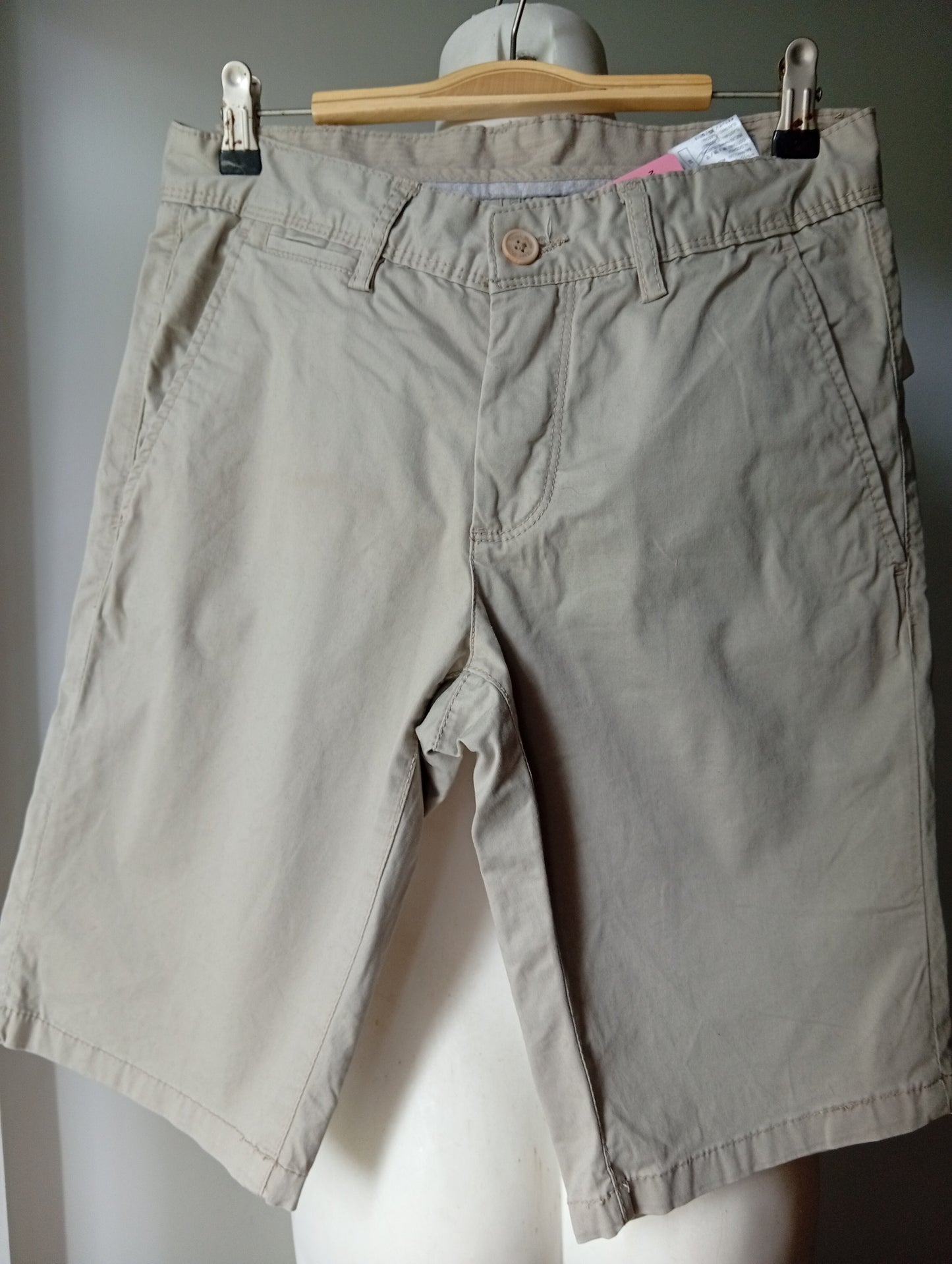 Bermuda Homme Teddy Smith Beige - Taille 38. C009