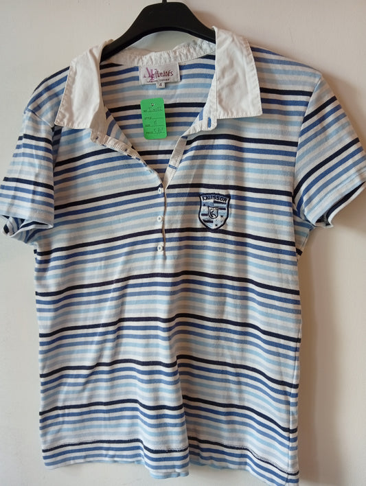 T-shirt polo femme manche courte Affinités Armand Thiery - Taille M I0022