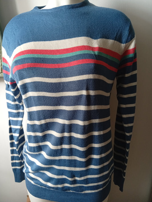 Pull femme à rayures Cedar Wood State taille S. F0034