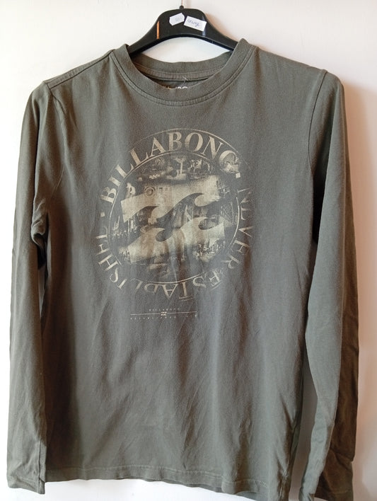 T-shirt garçon Billabong kaki - Taille 14 ans. I003