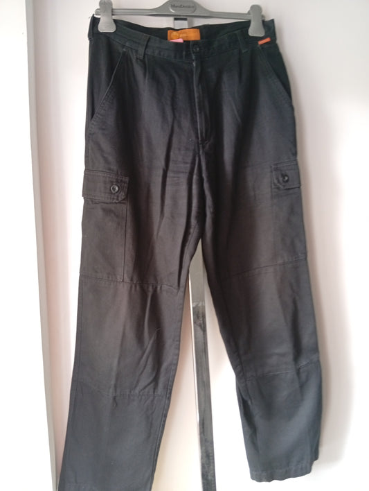 Pantalon Cargo Homme Decathlon - Noir - Taille 40   C004