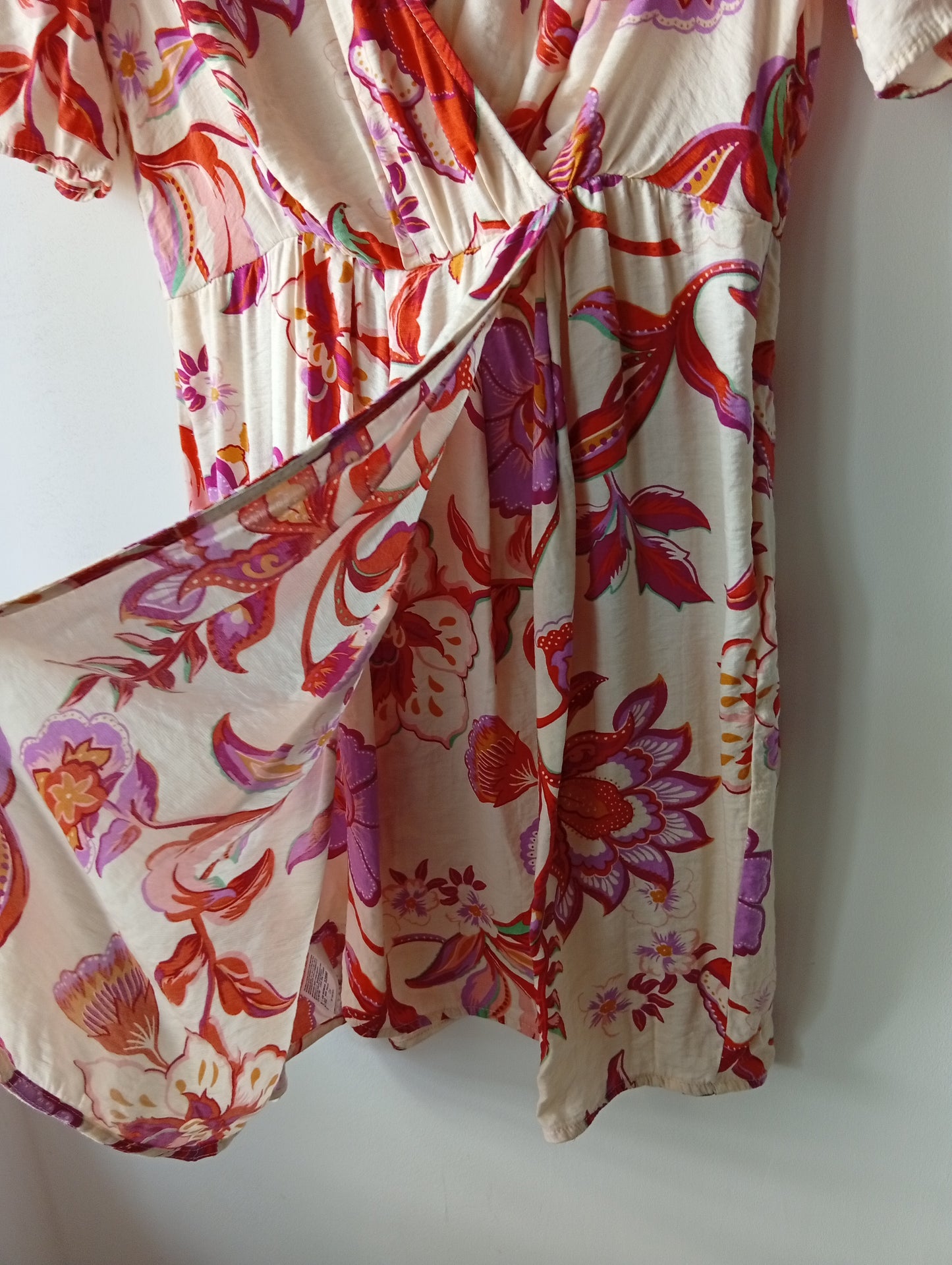 Robe femme MNG motif fleur  taille S. F0027