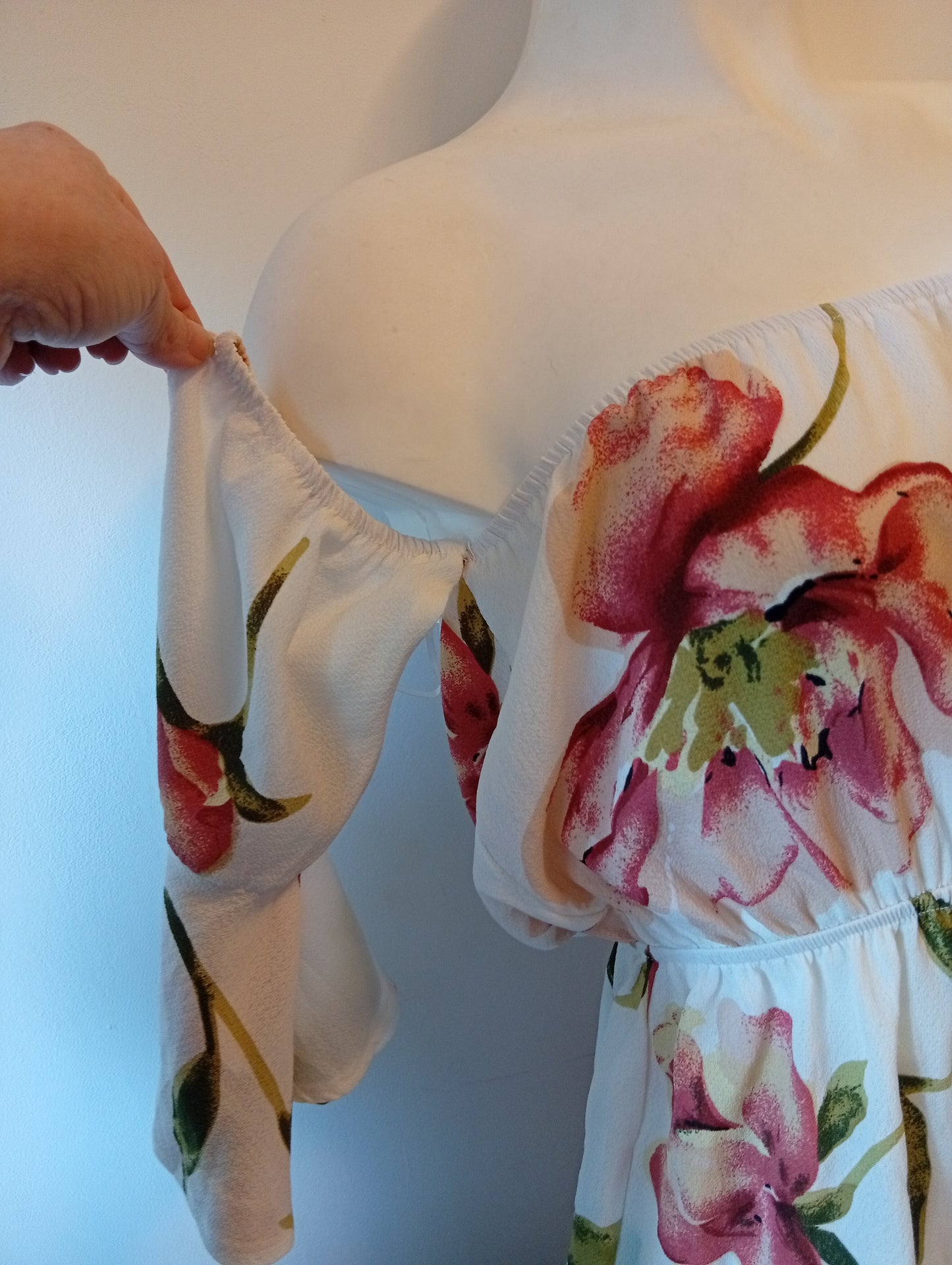 Combi-short épaules dénudées Romwe - Taille M. H 0029