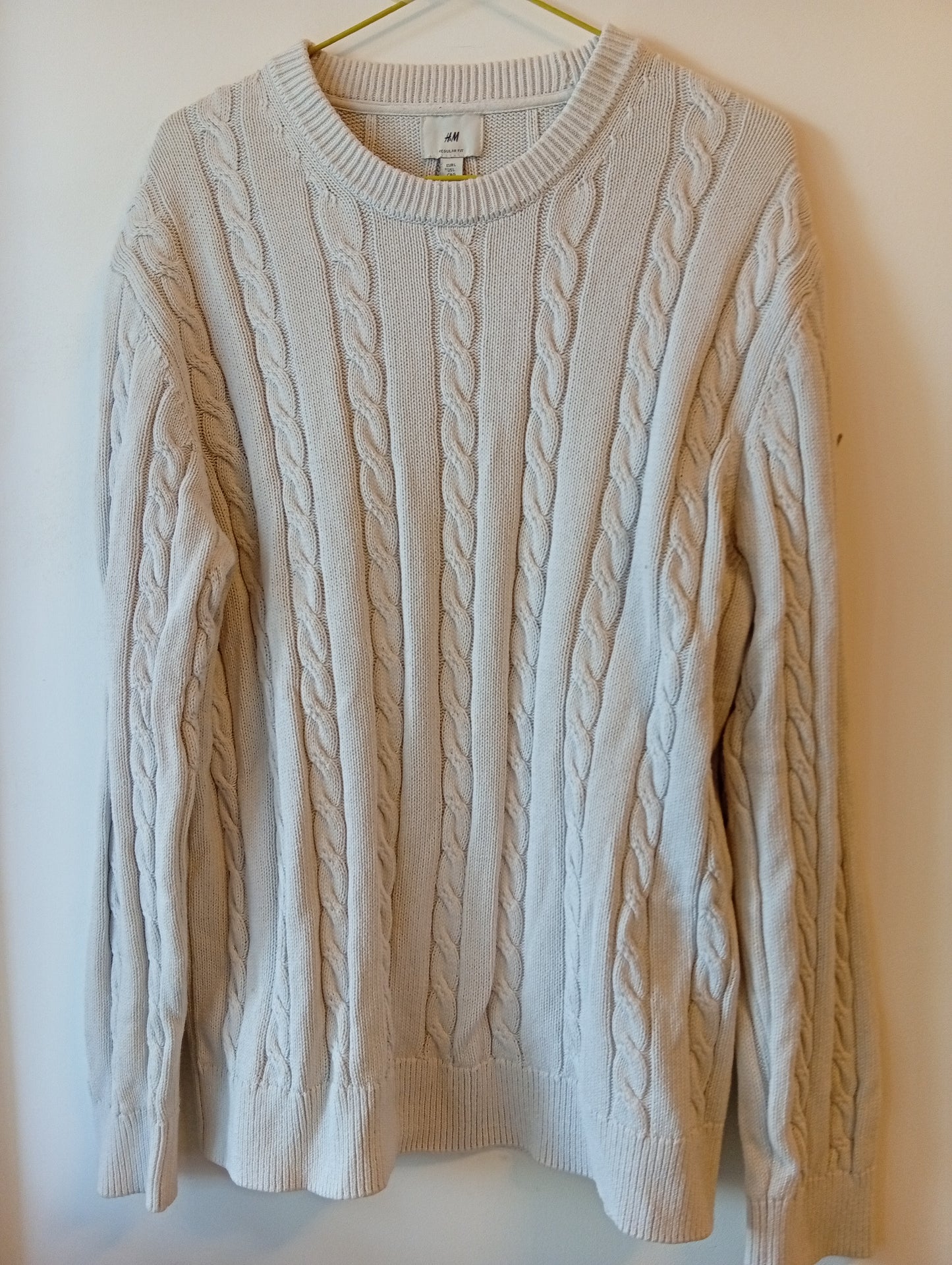 Pull H&M col rond taille L. G009