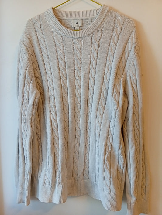 Pull H&M col rond taille L. G009