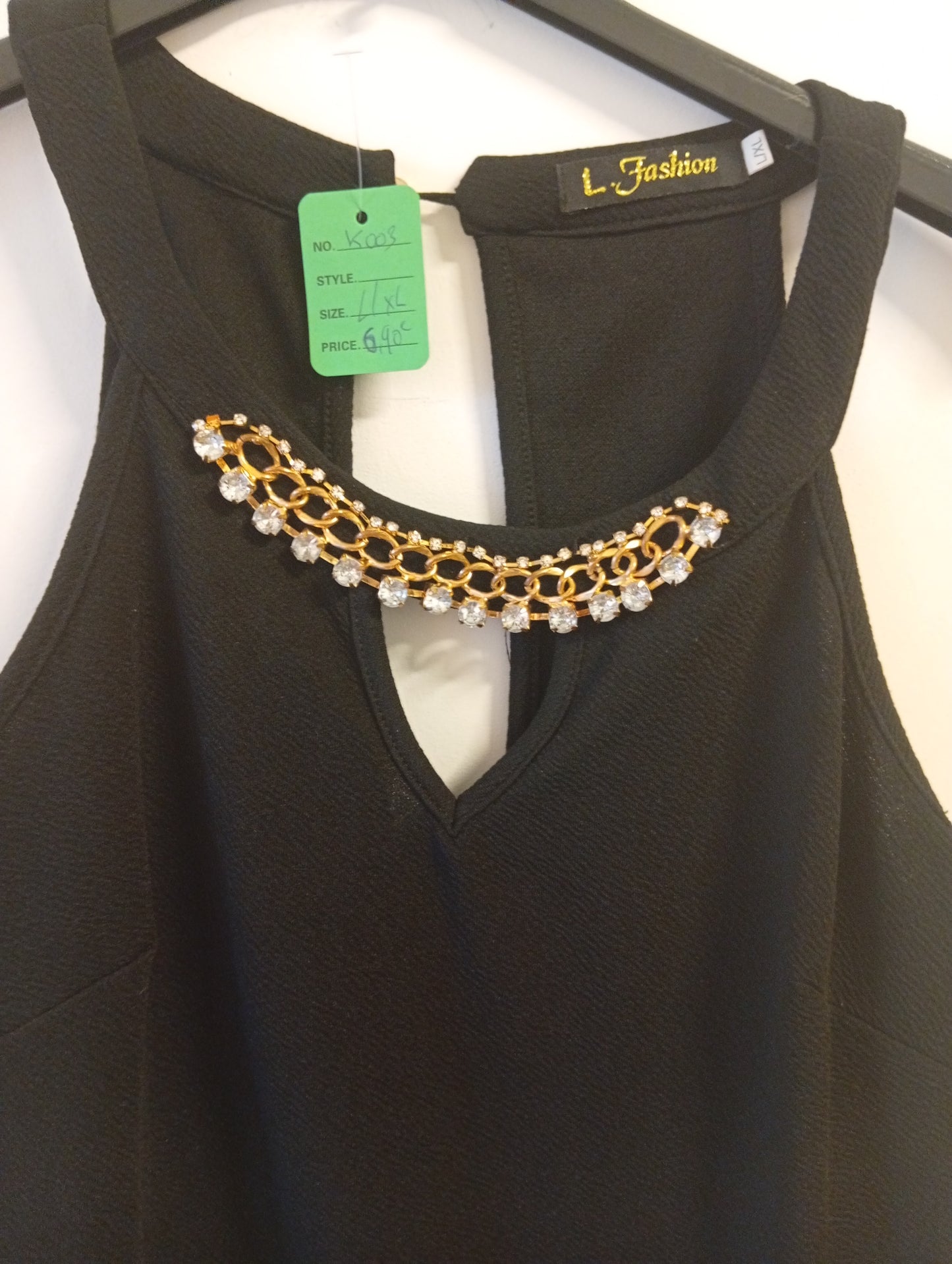 Combinaison Fashion sans manches - Taille L/XL. K003