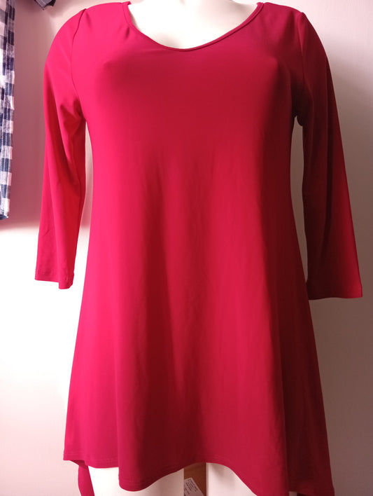 Tunique femme Clara Sun Woo rouge - Taille XS  F0024