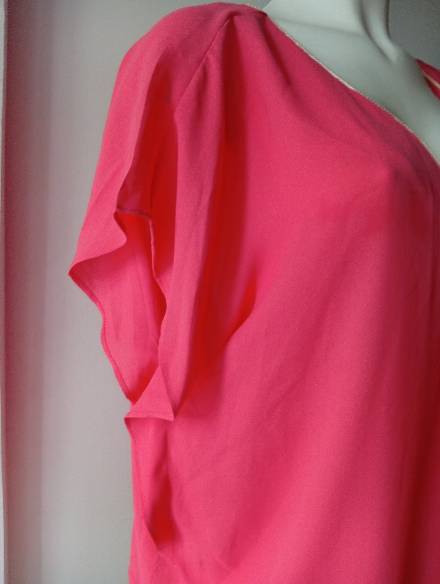 Blouse Femme Vintage Love - Couleur rose taille L. A008