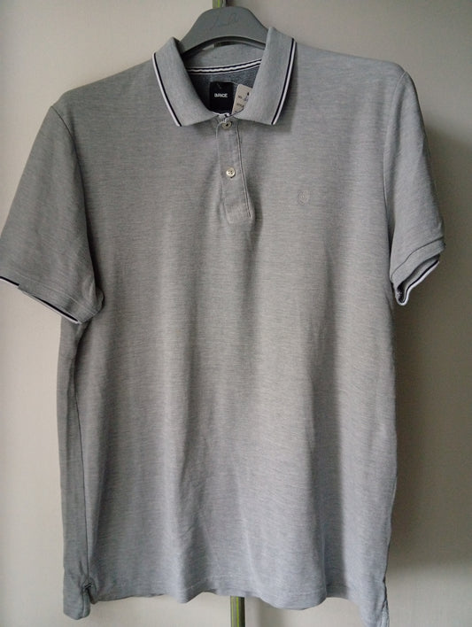 Polo homme manches courtes Brice gris taille L  B0018