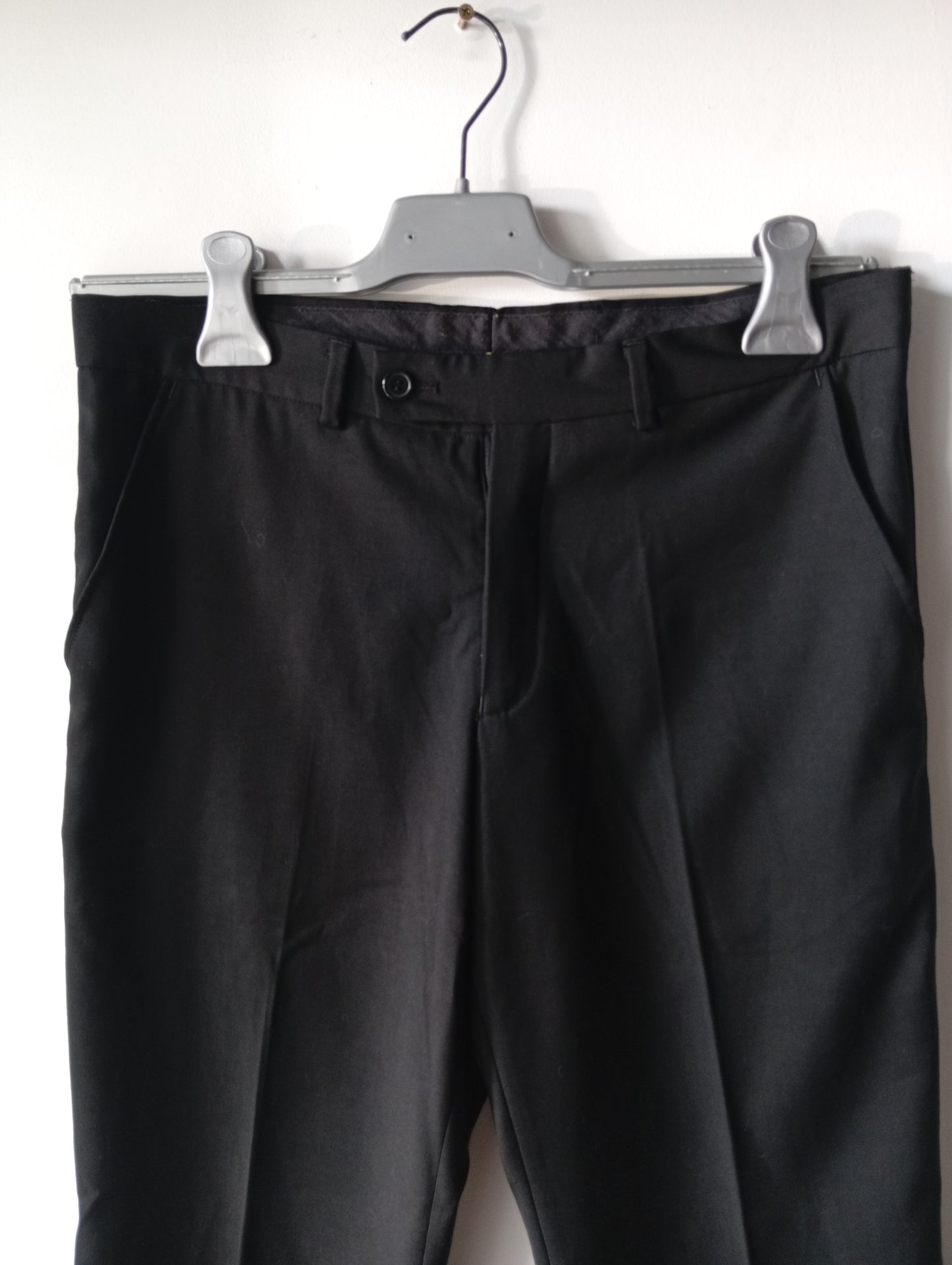 Pantalon toile Jules - Taille 40 - Noir. F0012