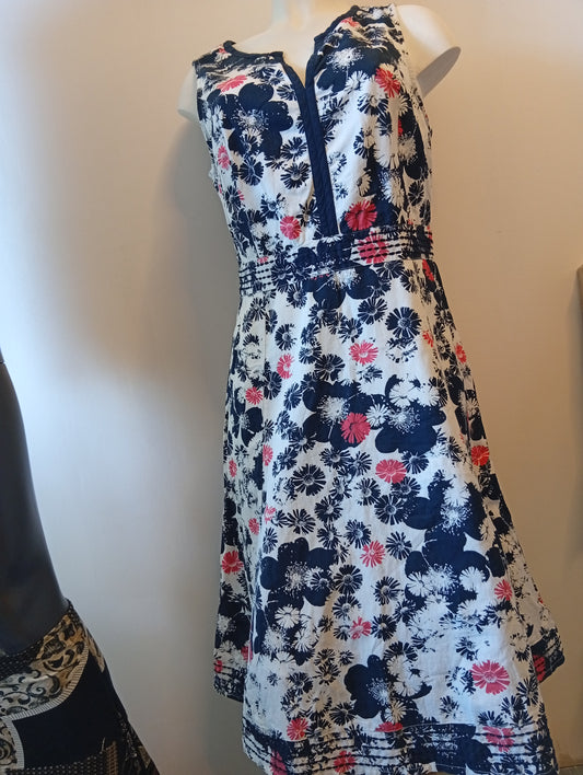 Robe Sans Manche Maine New England Taille 14 (40-42)