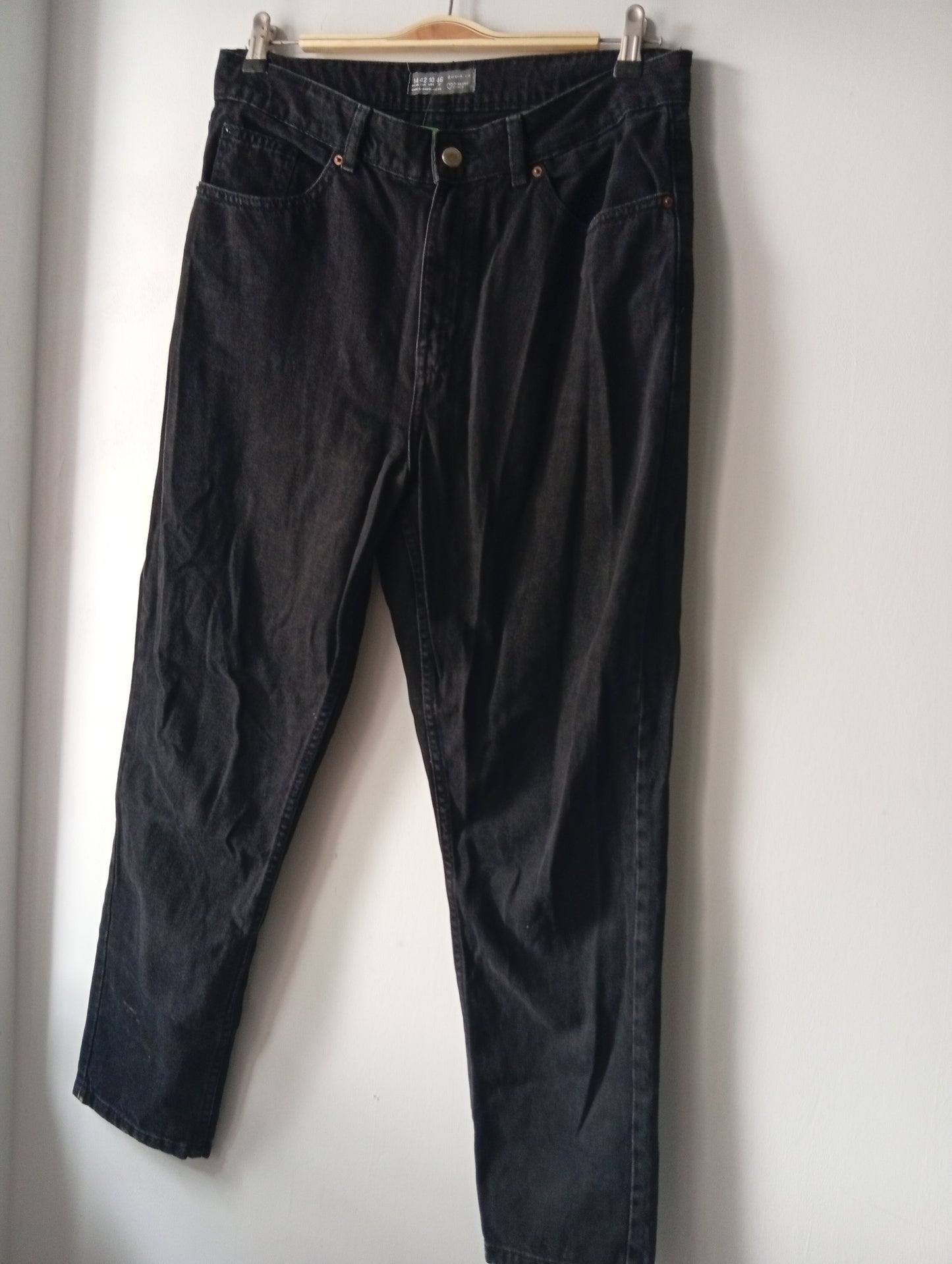 Jean Homme Noir Primark - Taille 42  K0036