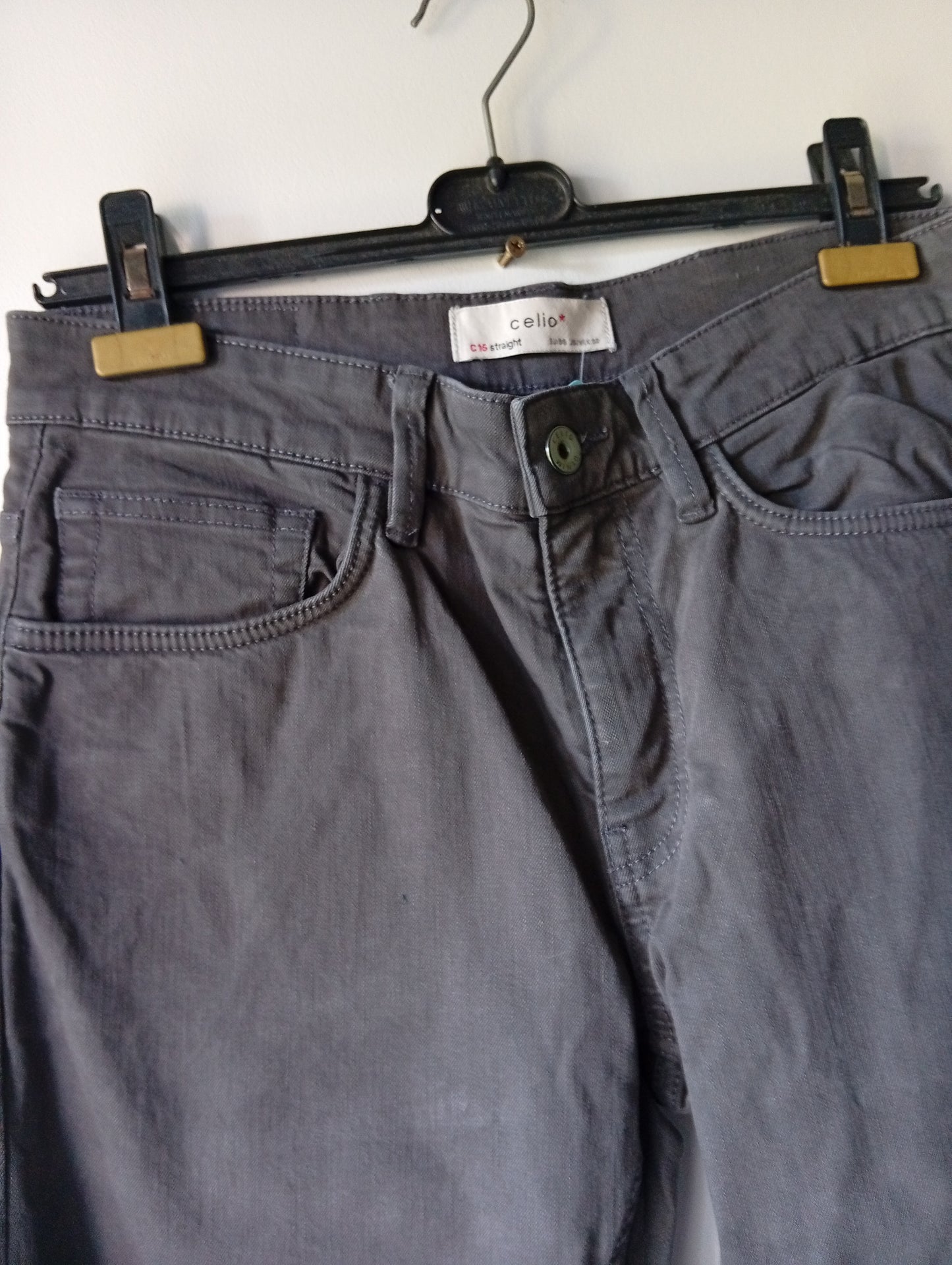 Jean homme Celio - Taille 38 - Couleur gris L00