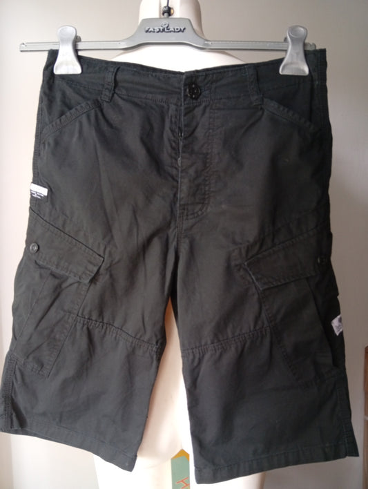 Bermuda Homme Deeluxe & Co - Noir - Taille 38. C0011