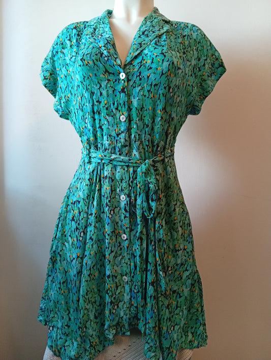 Robe manches courtes femme Emilie K - Taille M. G001