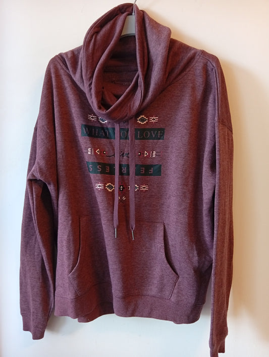 Sweat Femme Col Roulé Atmosphère Taille 44. G0020