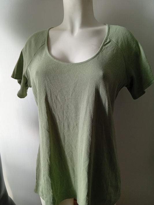 T-shirt Femme Jacqueline Riu Vert - Taille 46. H0010