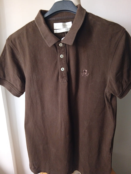 Polo Zara homme manches courtes.  Taille M  D0015