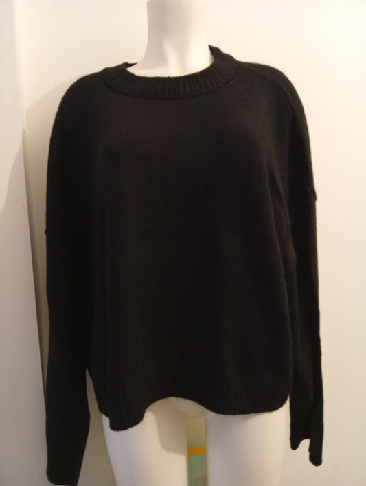 Pull femme Collusion XXL noir.  A005.