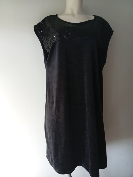 Robe style velours Tex - Taille XXL. F0037