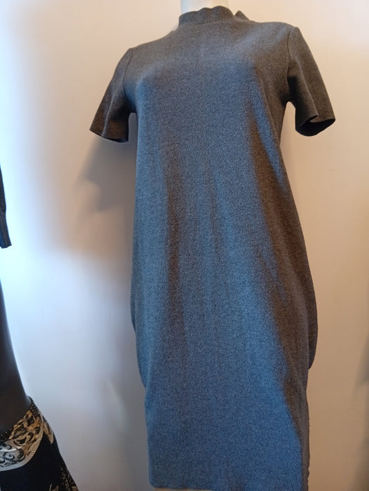 Robe Zara Trafaluc grise - Taille S. H0014