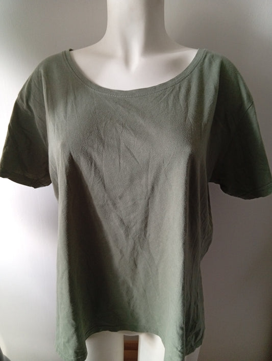 T-shirt femme Love to Lounge - Kaki - XL. H0024