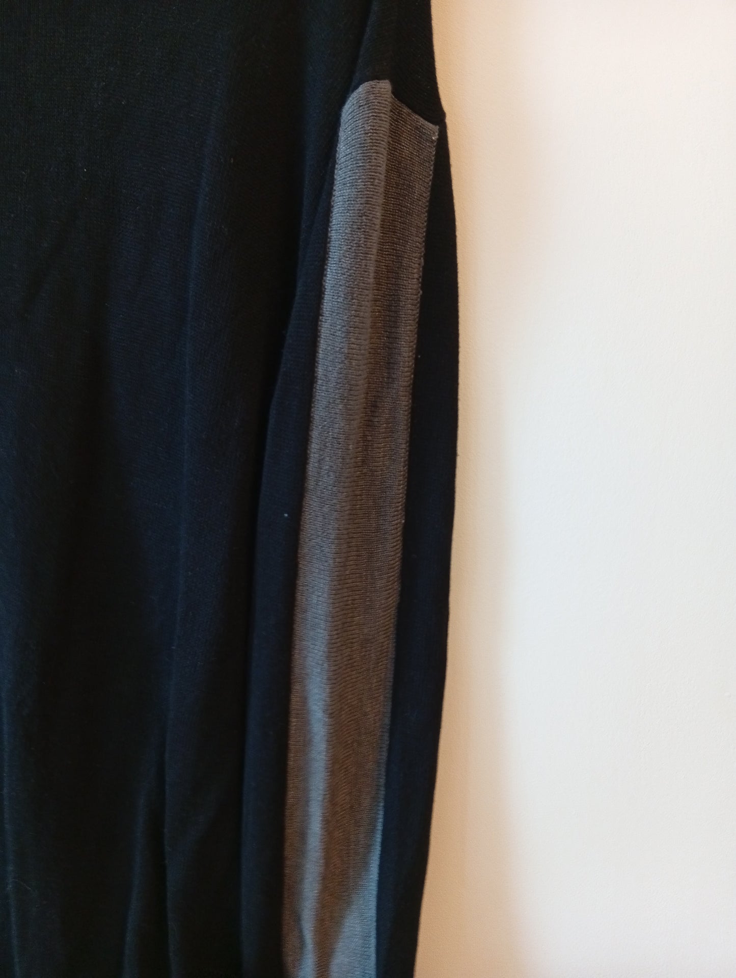 Pull homme Brave Soul col roulé taille S noir. G 0014