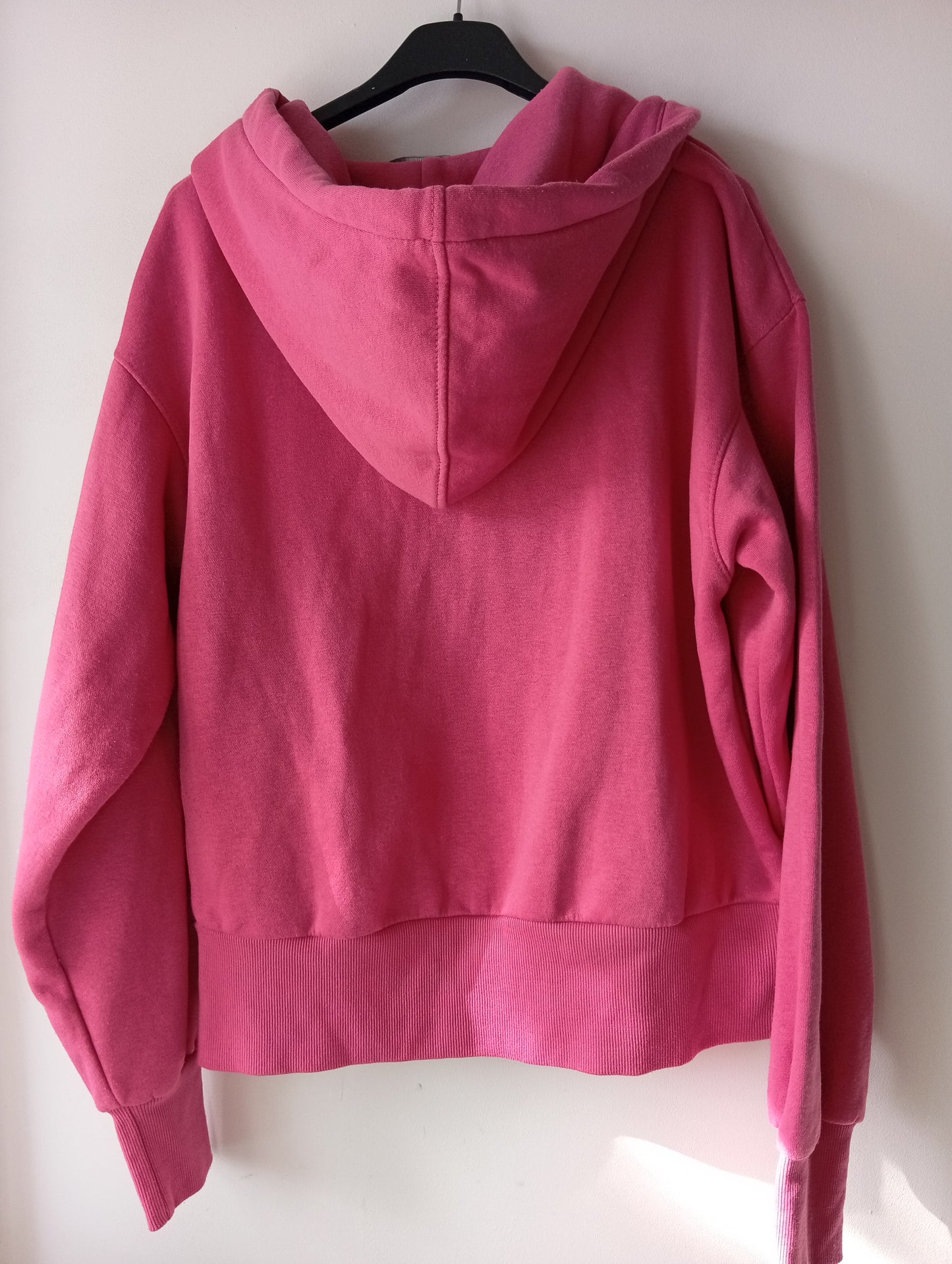 Veste à capuche Bershka taille M rose. E0022