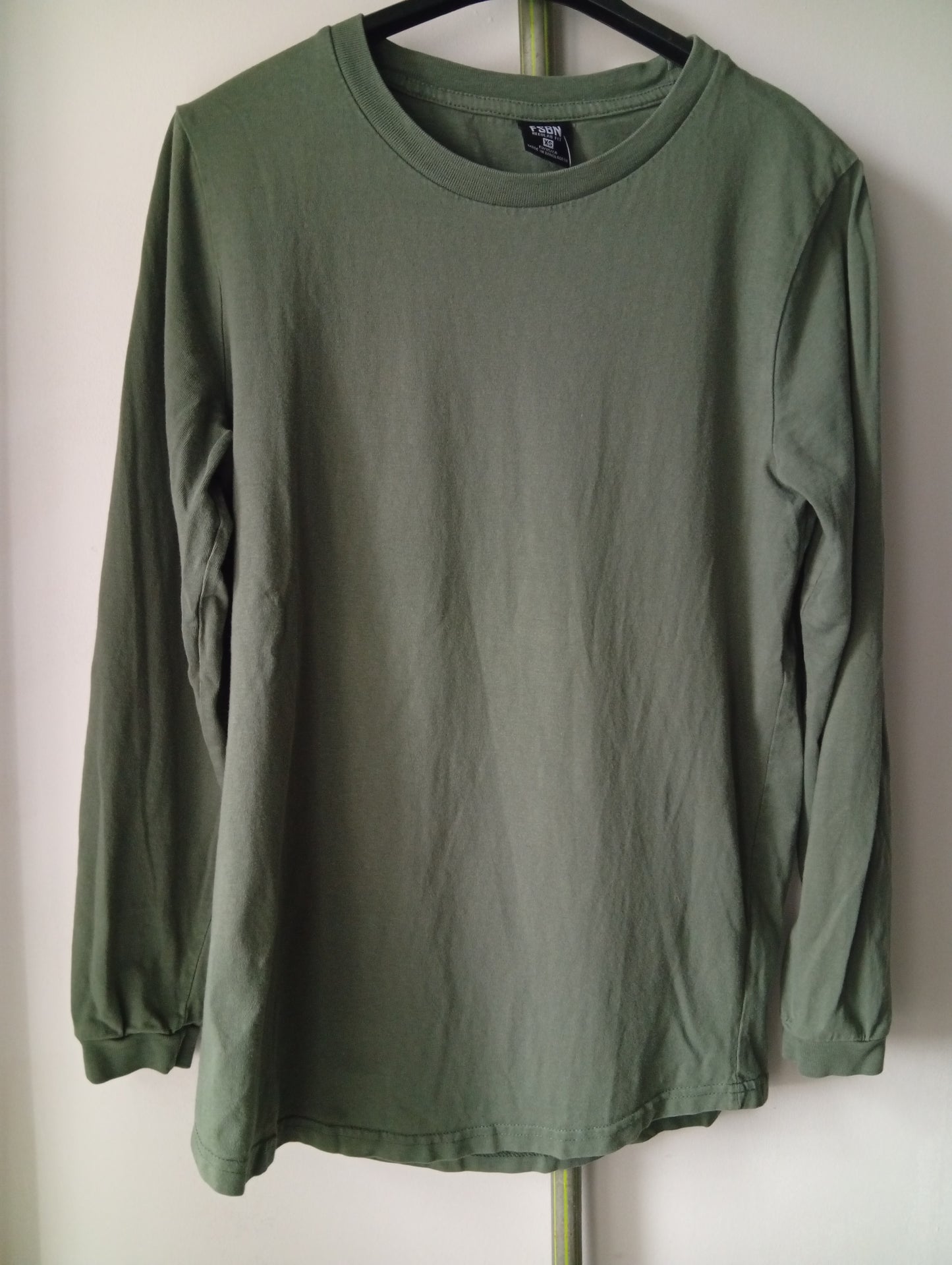 T-shirt manches longues homme FSBN vert kaki   B0026